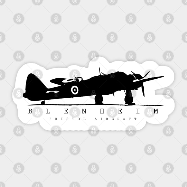 Bristol Blenheim Sticker by Siegeworks